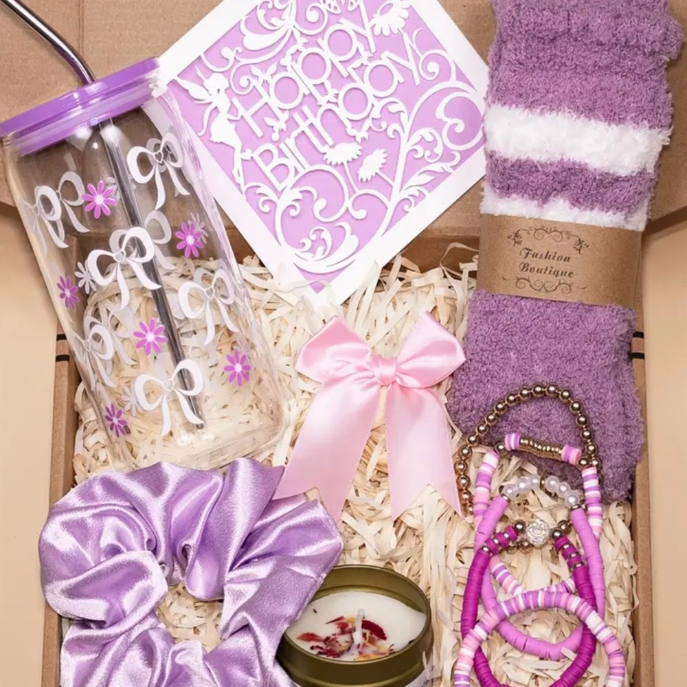 Purple and Pink Gift Set